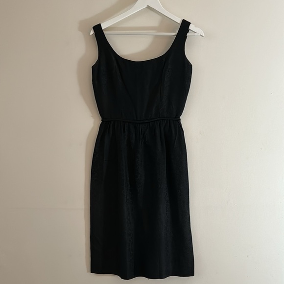 Vintage Jackie O/Audrey Hepburn '60s 'Little black dress' with jacket - Picture 3 of 15